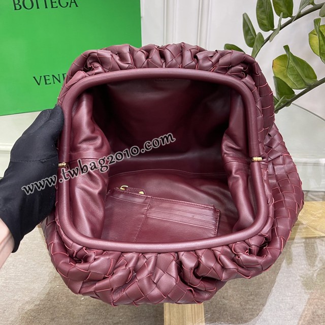 Bottega veneta高端女包 98062 寶緹嘉升級版大號編織雲朵包 BV經典款純手工編織羔羊皮女包  gxz1172